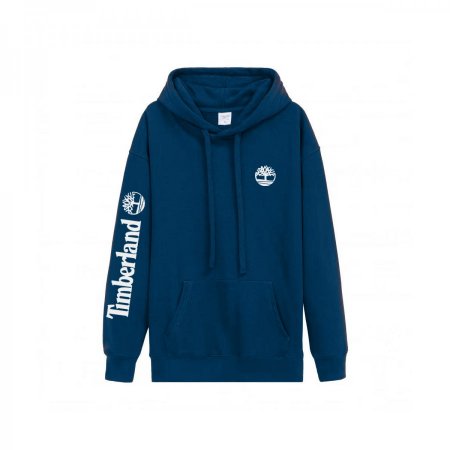 بلوزة فوتر TIMBERLAND لوجو صغير - كحلي <br> <span class='text-color-warm'>نفدت الكمية</span>