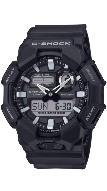 Casio G-Shock Classic Ana-Digi Men's Watch Black  GA-010-1AER