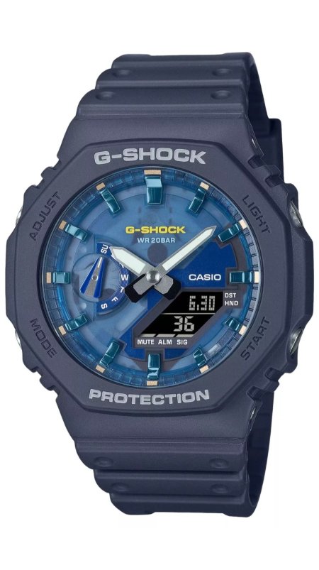 GA-2100AS-2AER Casio G-Shock Octagon gents watch