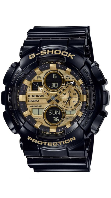 Casio G-SHOCK Ana-Digi Watch 'Black/Gold' SKU G1021