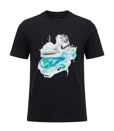 بلوز Nike Jordan Flight Black Grey T-Shirt
