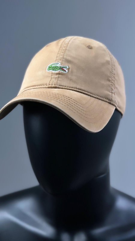 LACOSTE CAP  - عسلي