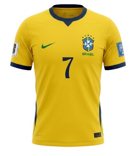 Vinicius Junior Brazil shirt