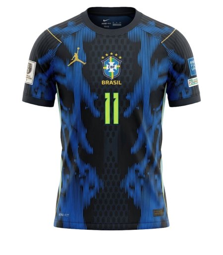 Raphinha Brazil shirt