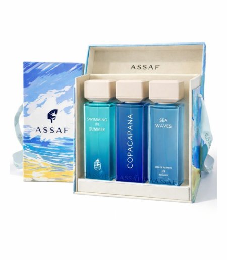 مجموعة عطور سيي بلو عساف See Waves Assaf perfume set