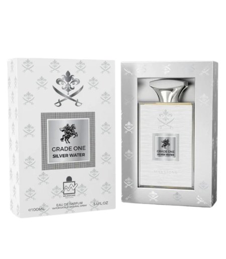 Milestone Grade One Silver Water EDP  Perfume For Men‏
