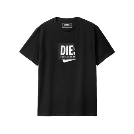 DIESEL T-SHIRT - اسود