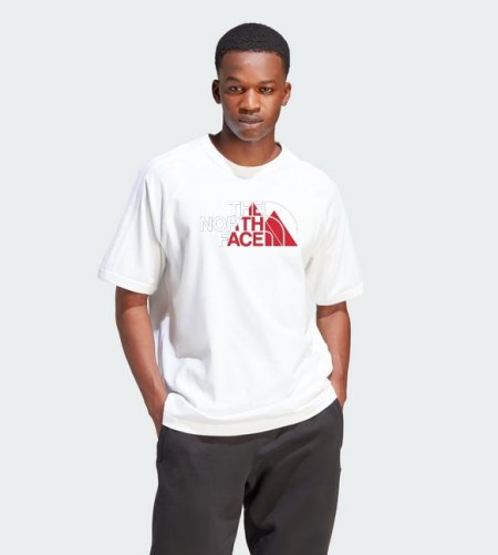 The north face t-shirt - ابيض <br> <span class='text-color-warm'>نفدت الكمية</span>