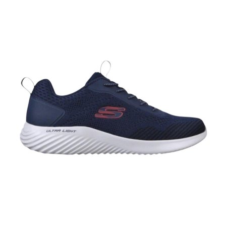 Skechers Bounder-Intread Navy Trainers 232377