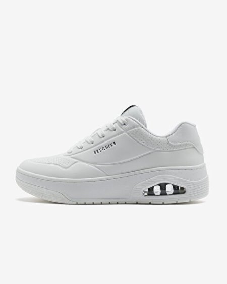 Uno Court 183145 WHT Erkek Beyaz Sneakers Skechers