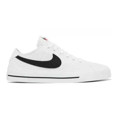 Nike Court Legacy Canvas White Black CW6539101