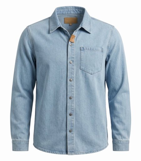 قميص جينز جيبه DENIM