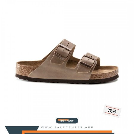 birkenstock sliper ston - بيج