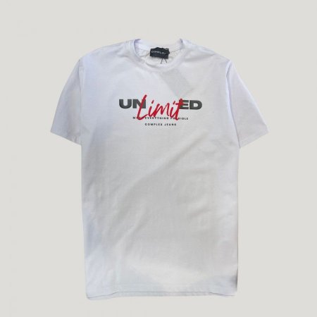 complex t-shirt - ابيض